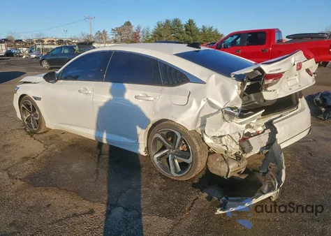 2022 Honda Accord Sport from USA, damaged, VIN 1HGCV2F35NA018511